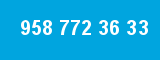 958 772 36 33 958 772 36 33
